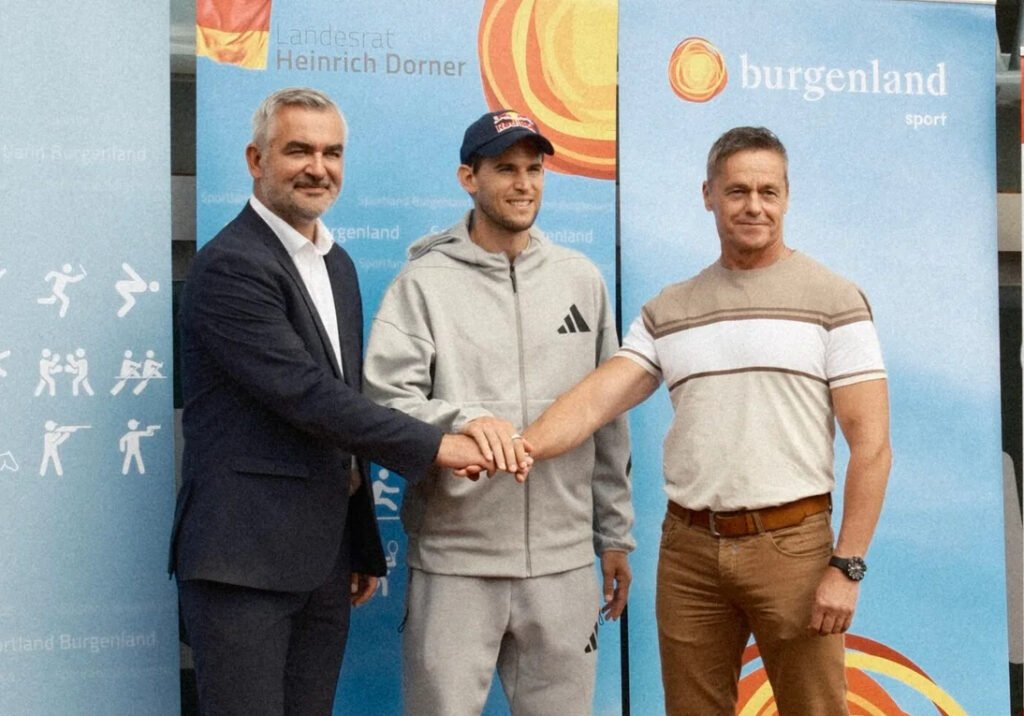 Thiem Academy Burgenland kickoff event with Dominic Thiem