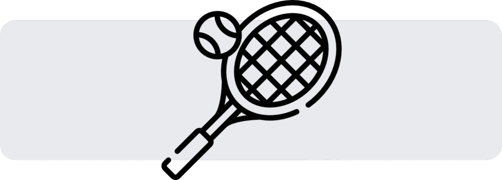 Tennis racket icon – Thiem Academy Burgenland